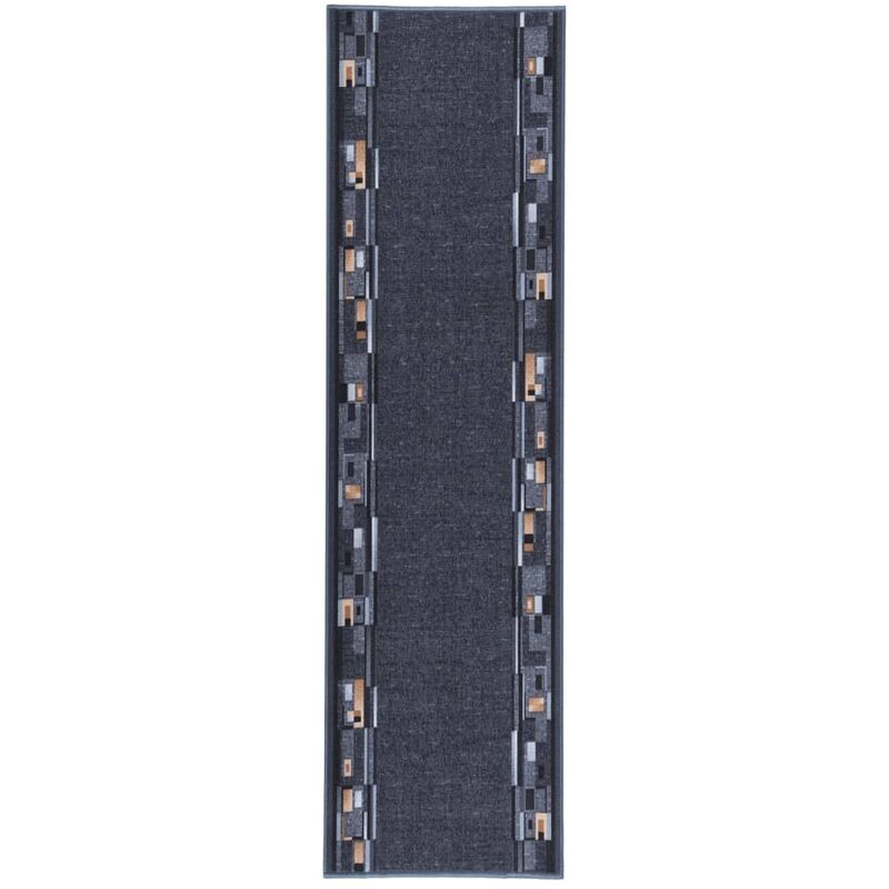

Alfombra de pasillo antideslizante antracita 67x250 cm