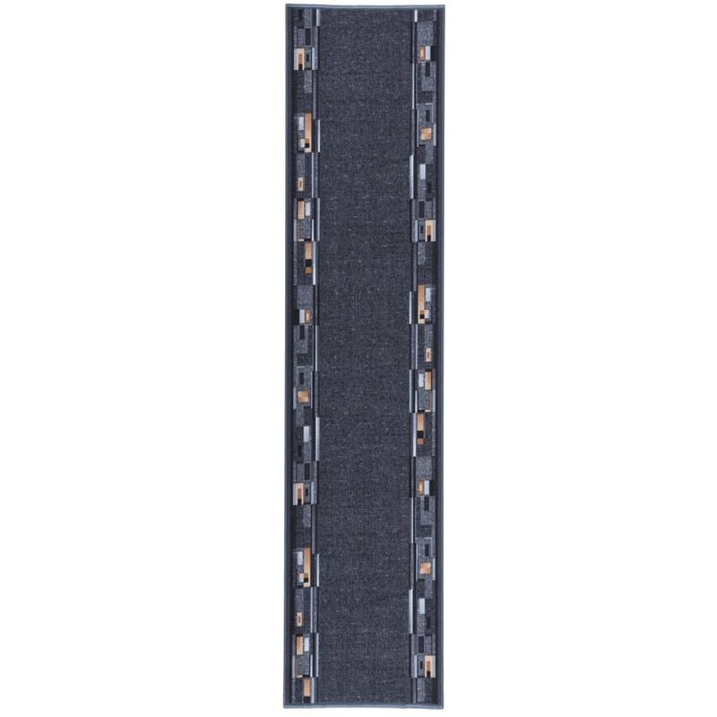 

Alfombra de pasillo antideslizante antracita 67x300 cm