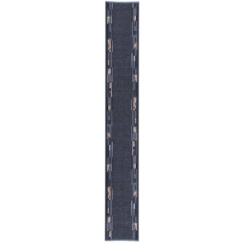 

Alfombra de pasillo antideslizante antracita 67x500 cm