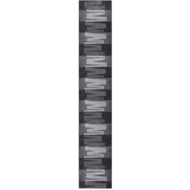 

Alfombra de pasillo antideslizante gris antracita 67x400 cm