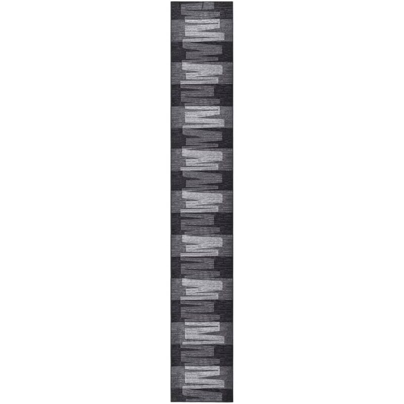 

Alfombra de pasillo antideslizante gris antracita 67x450 cm