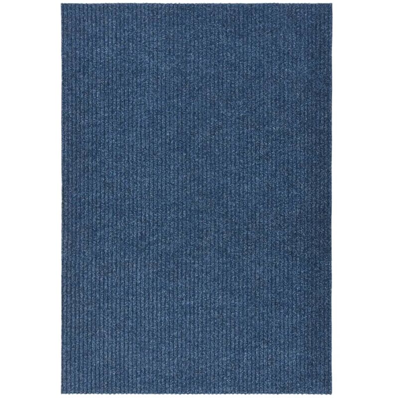 

Alfombra de pasillo atrapa suciedad 100x150 cm azul