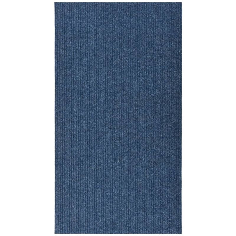 

Alfombra de pasillo atrapa suciedad 100x200 cm azul