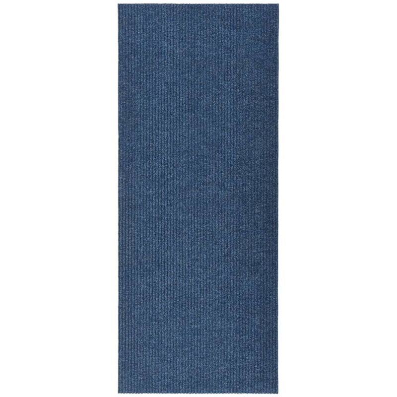 

Alfombra de pasillo atrapa suciedad 100x250 cm azul