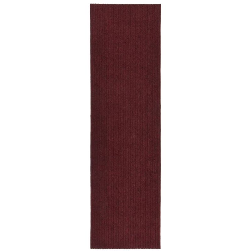 

Alfombra de pasillo atrapa suciedad 100x350 cm rojo burdeos