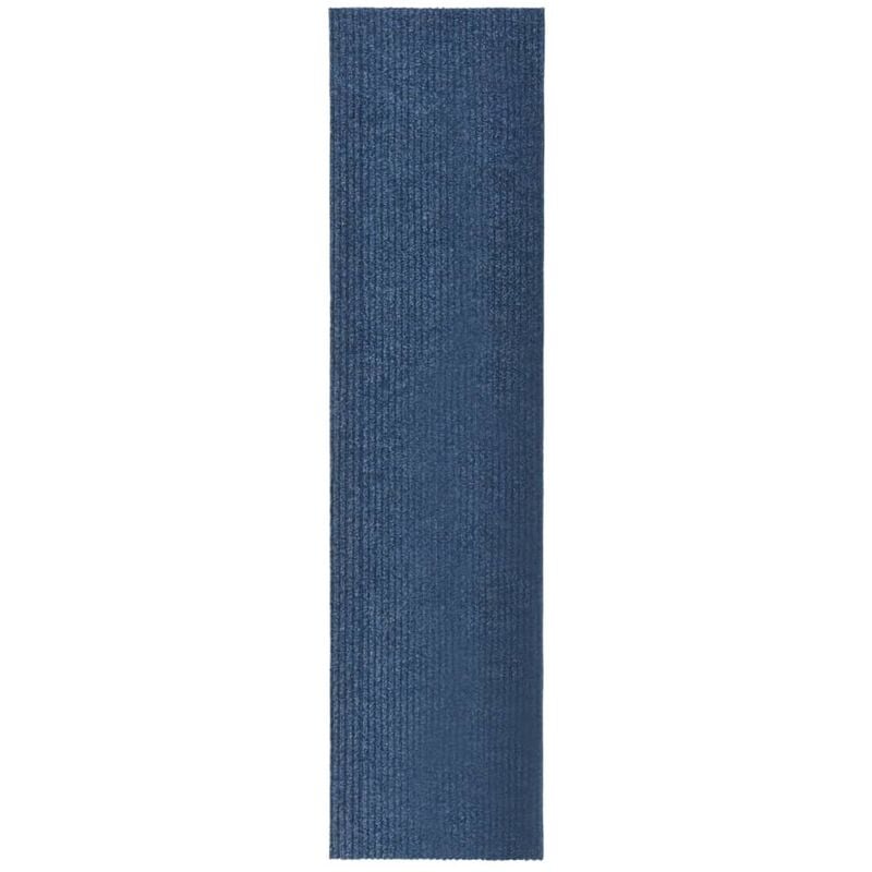 

Alfombra de pasillo atrapa suciedad 100x400 cm azul