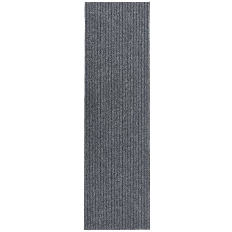 

Alfombra de pasillo atrapa suciedad 100x400 cm gris