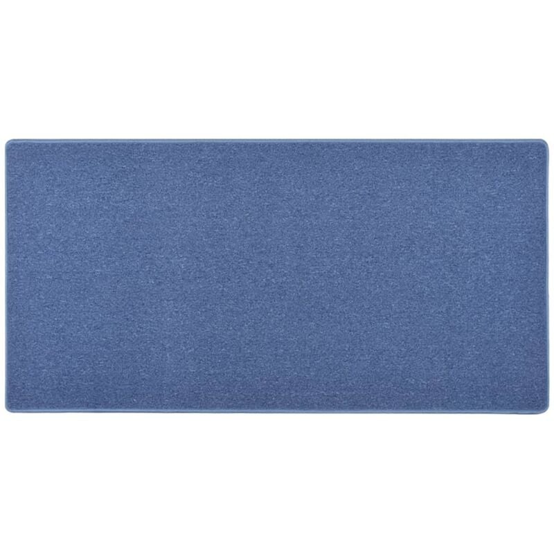 

Alfombra de pasillo azul 50x100 cm