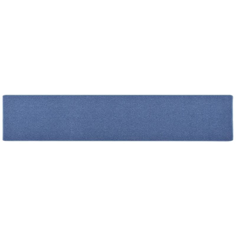 

Alfombra de pasillo azul 50x250 cm