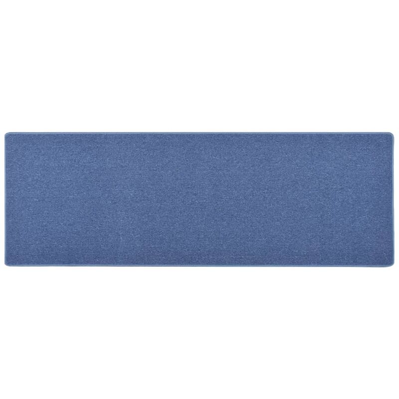

Alfombra de pasillo azul 80x250 cm