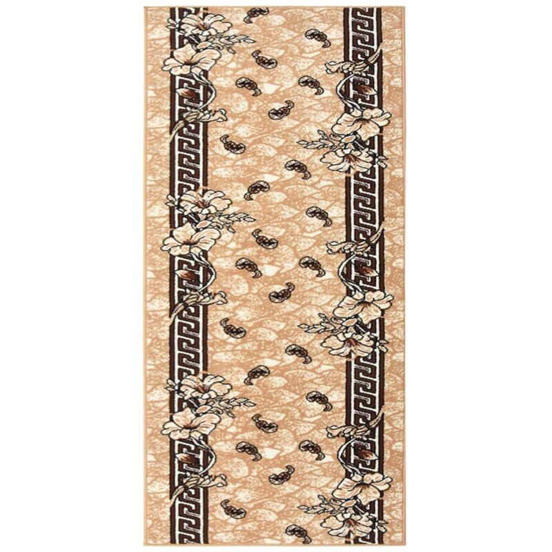 

Alfombra de pasillo BCF beige 100x200 cm