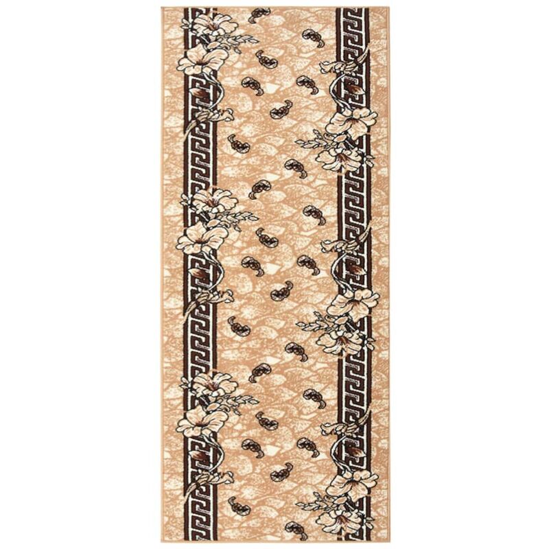 

Alfombra de pasillo BCF beige 100x250 cm