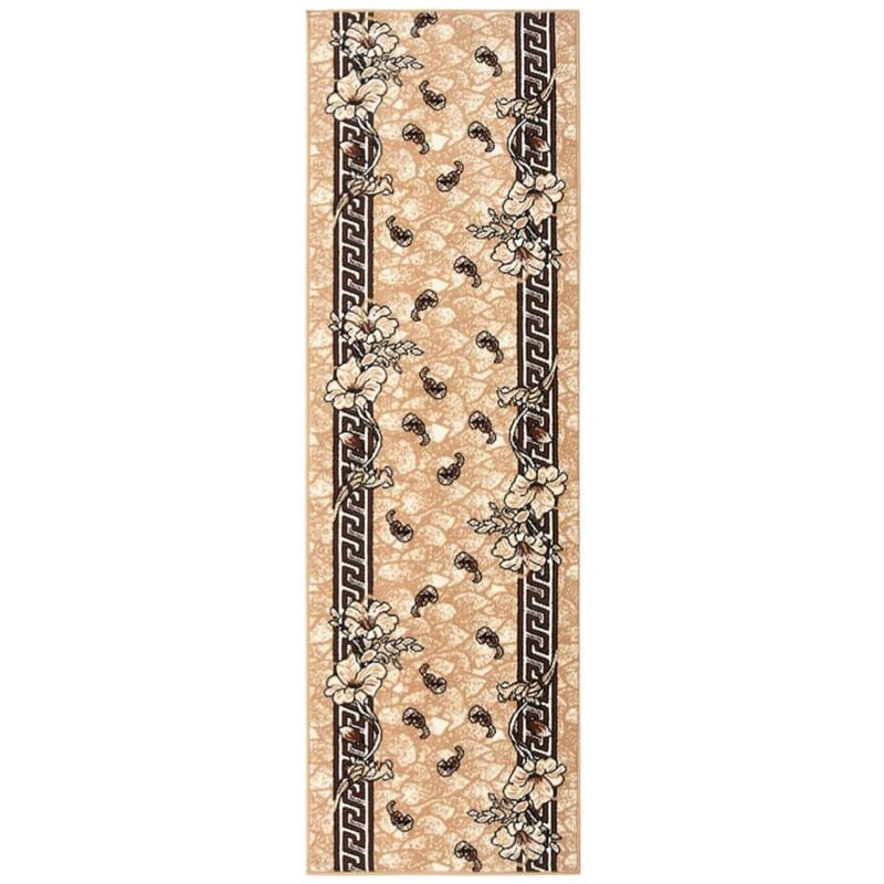 

Alfombra de pasillo BCF beige 100x350 cm