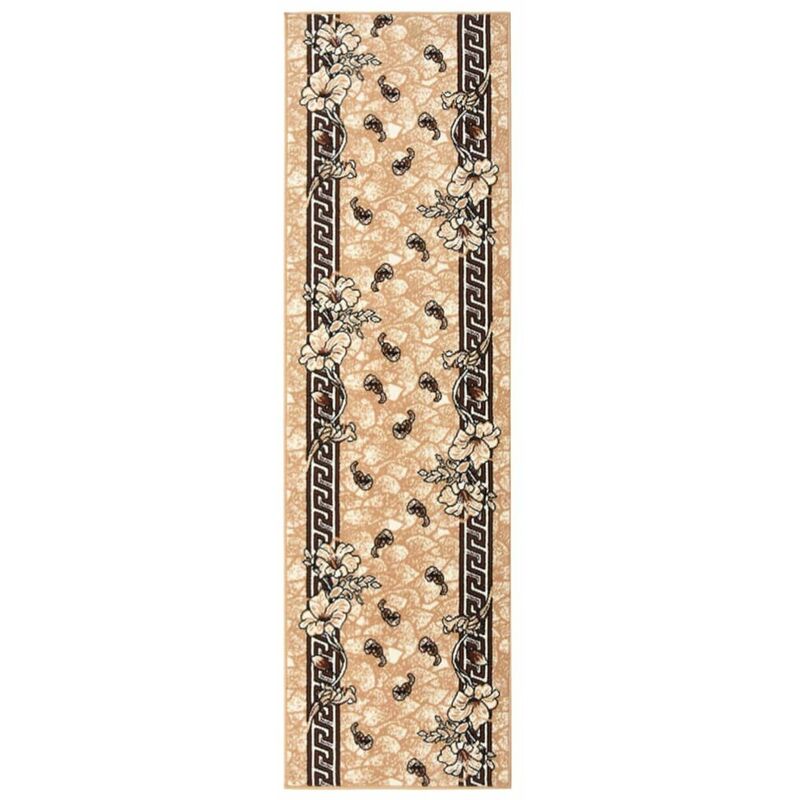 

Alfombra de pasillo BCF beige 80x300 cm