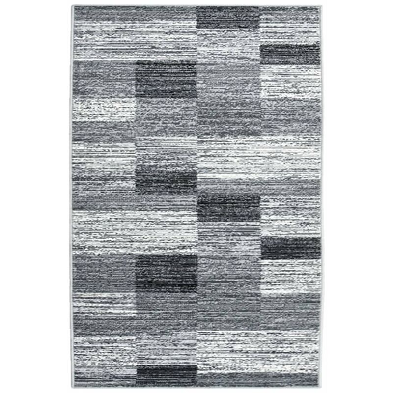 

Alfombra de pasillo BCF gris 100x150 cm
