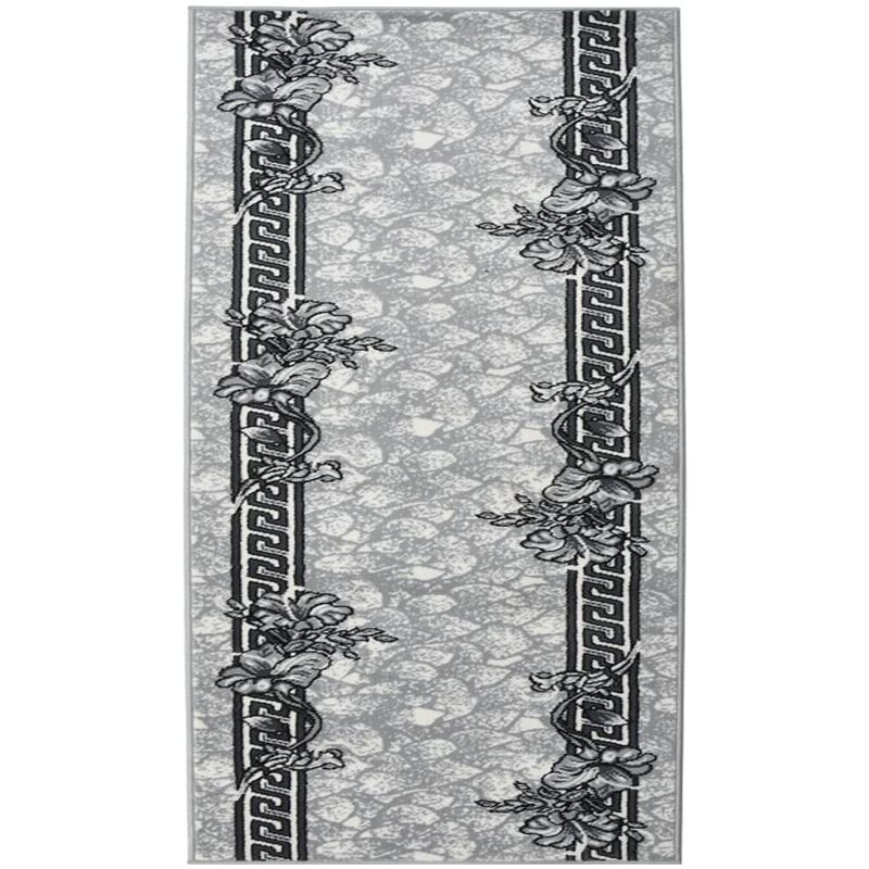 

Alfombra de pasillo BCF gris 100x150 cm