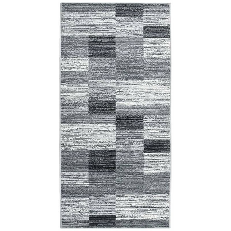

Alfombra de pasillo BCF gris 100x200 cm