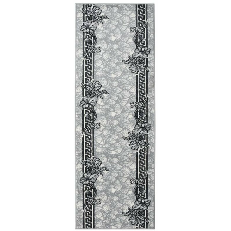 

Alfombra de pasillo BCF gris 100x300 cm