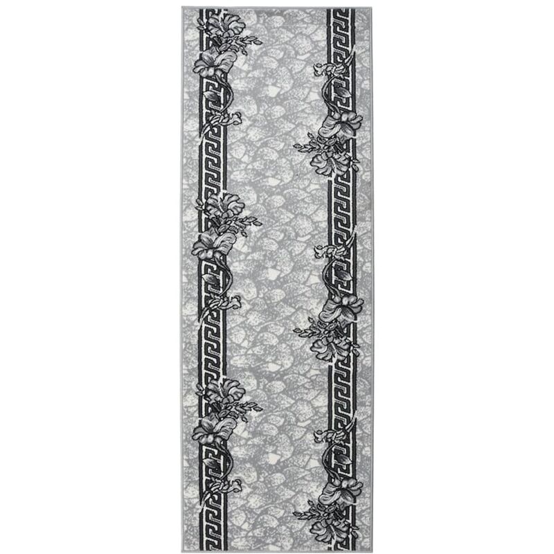 

Alfombra de pasillo BCF gris 100x300 cm