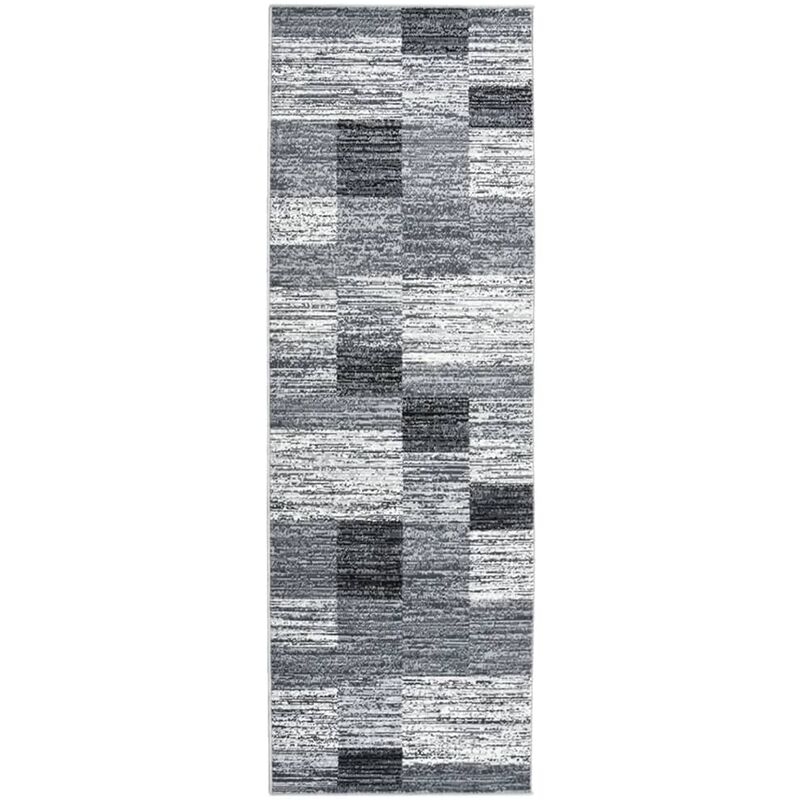 

Alfombra de pasillo BCF gris 100x300 cm