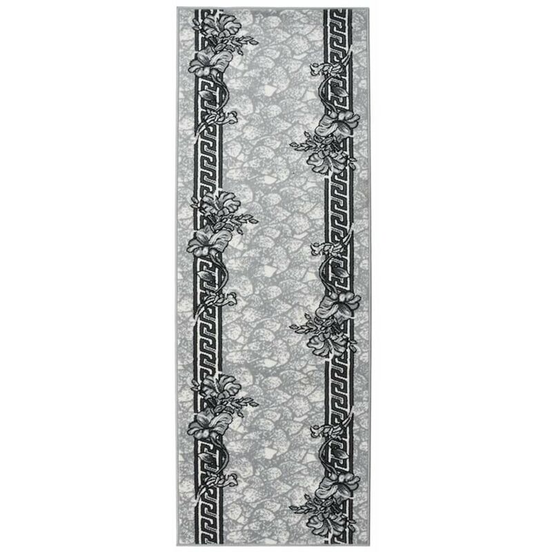 

Alfombra de pasillo BCF gris 60x150 cm