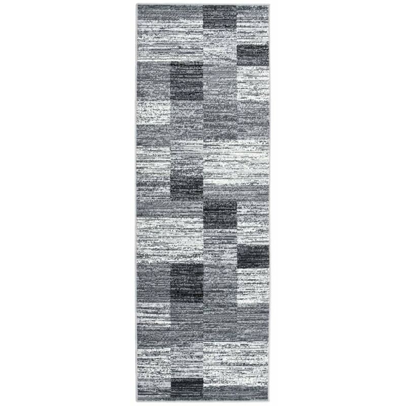 

Alfombra de pasillo BCF gris 60x150 cm