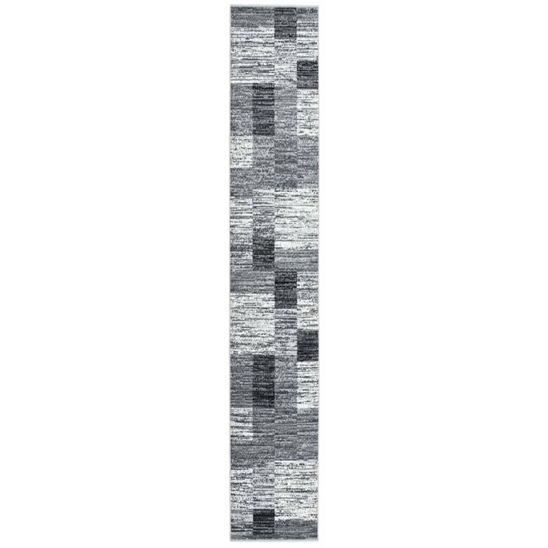 

Alfombra de pasillo BCF gris 60x300 cm