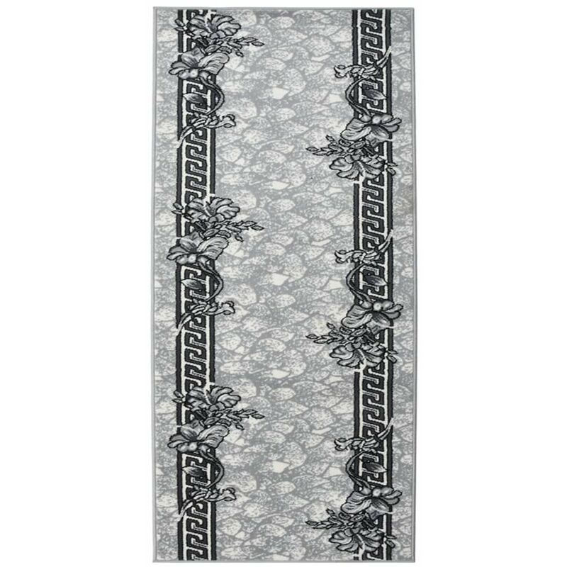 

Alfombra de pasillo BCF gris 80x150 cm
