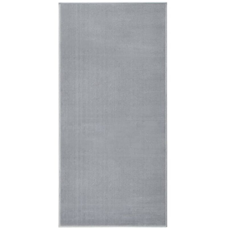 

Alfombra de pasillo BCF gris 80x150 cm