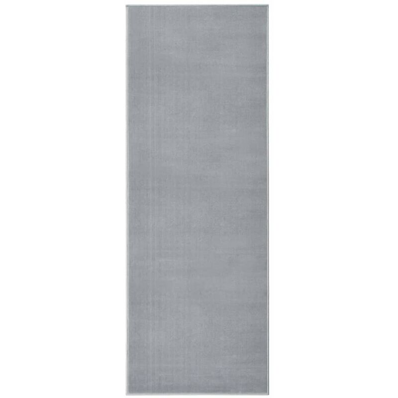 

Alfombra de pasillo BCF gris 80x200 cm