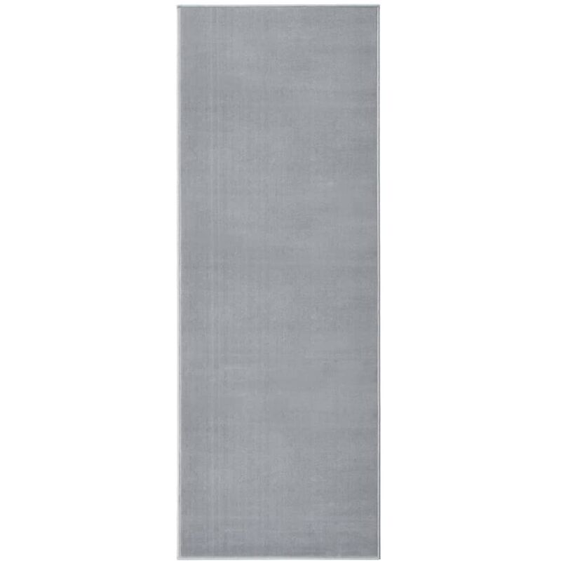 

Alfombra de pasillo BCF gris 80x200 cm
