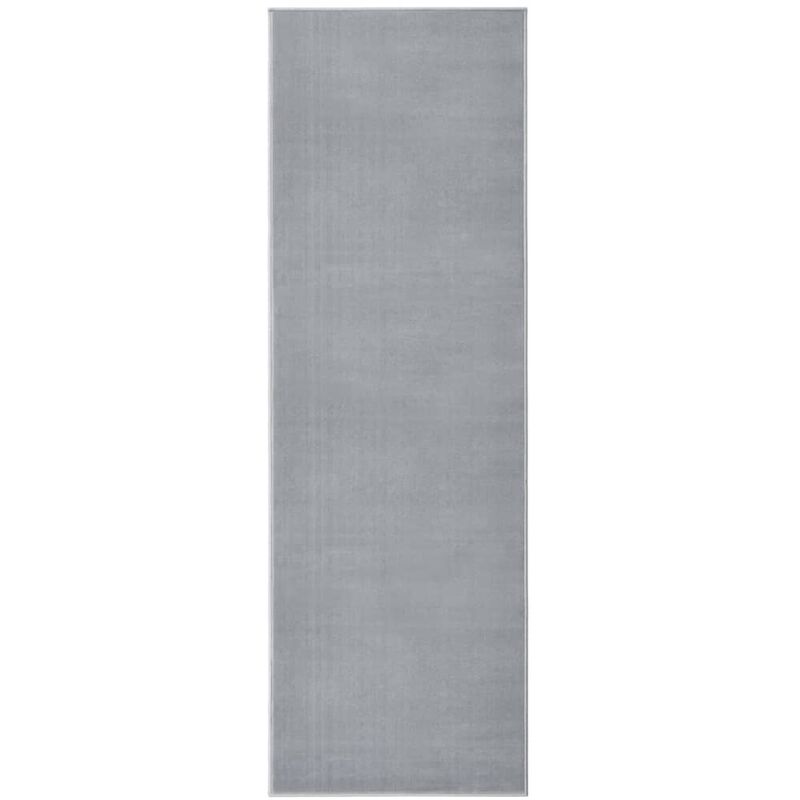 

Alfombra de pasillo BCF gris 80x250 cm