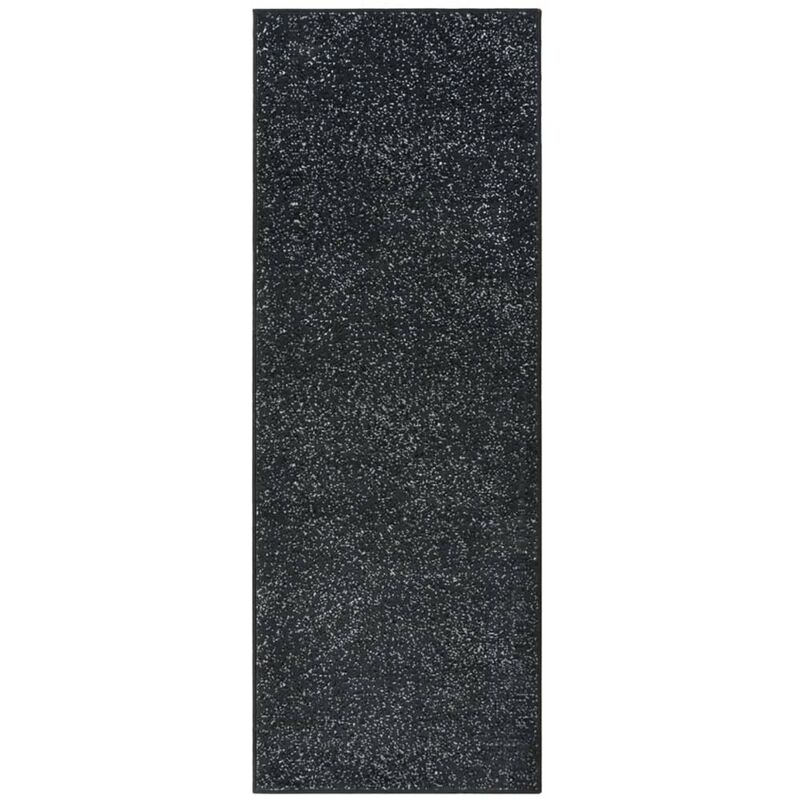 

Alfombra de pasillo BCF gris antracita 100x250 cm