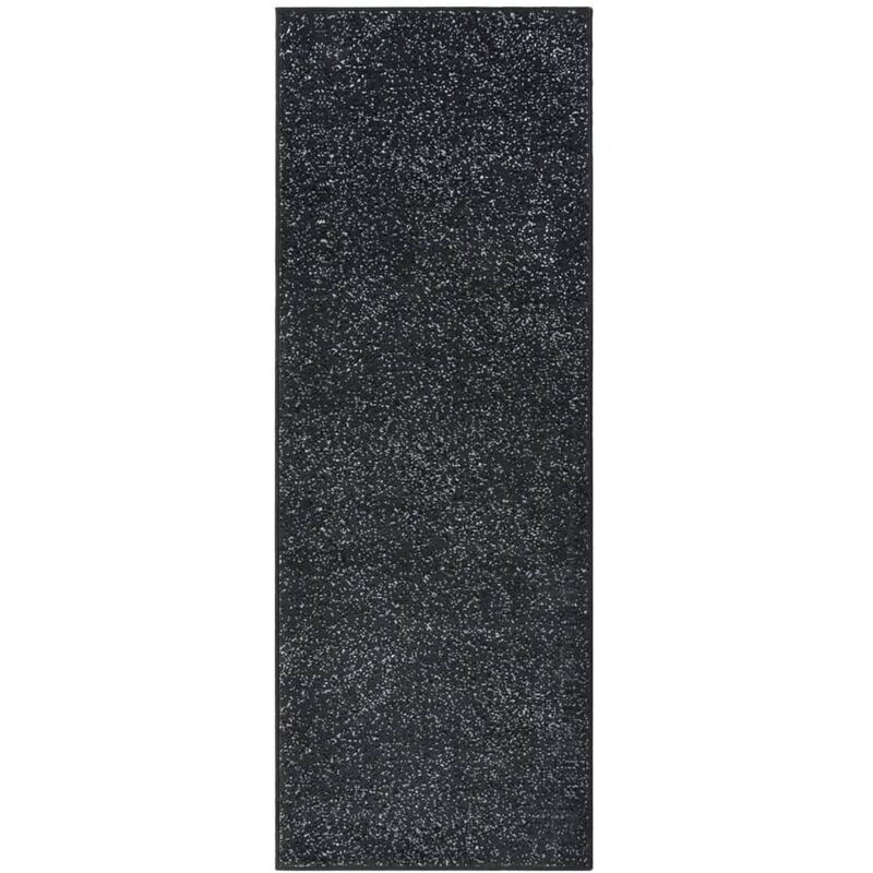 

Alfombra de pasillo BCF gris antracita 100x250 cm
