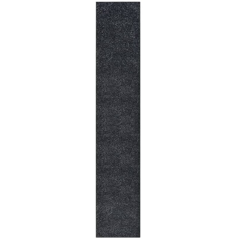 

Alfombra de pasillo BCF gris antracita 60x350 cm