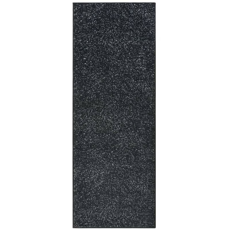 

Alfombra de pasillo BCF gris antracita 80x200 cm