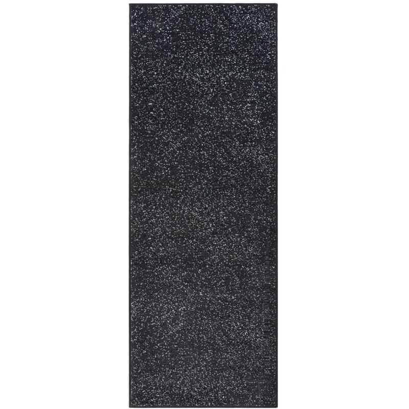 

Alfombra de pasillo BCF gris antracita 80x200 cm