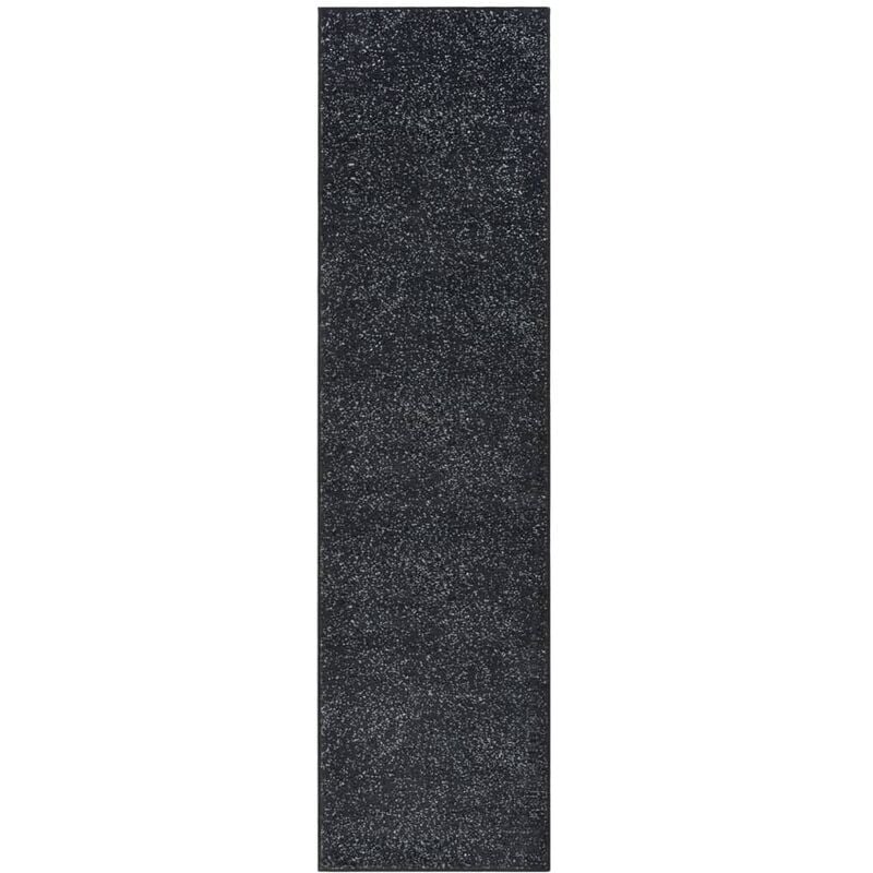 

Alfombra de pasillo BCF gris antracita 80x350 cm