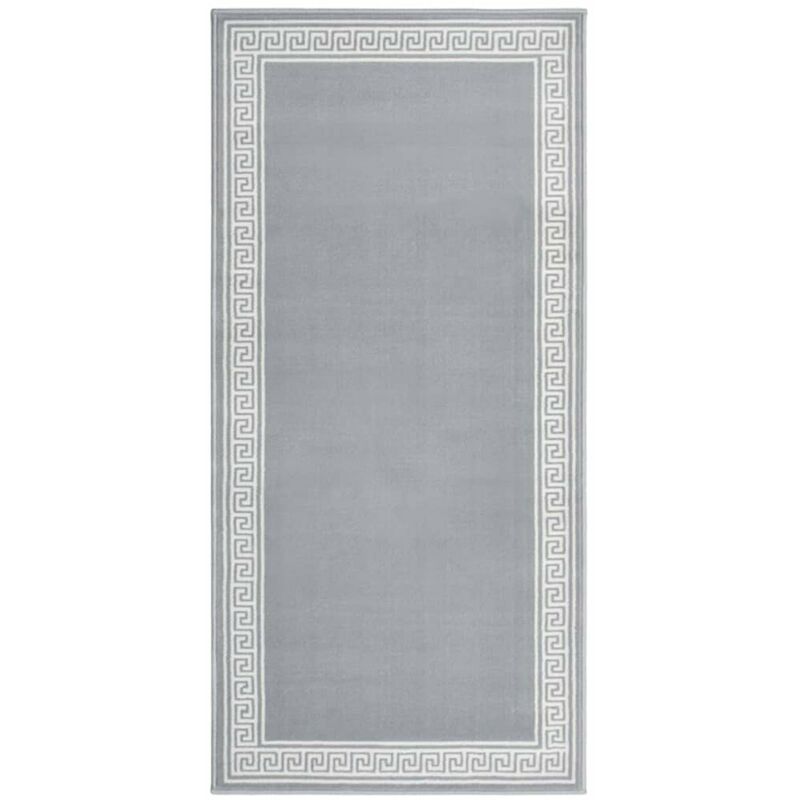 

Alfombra de pasillo BCF gris con estampado 100x200 cm