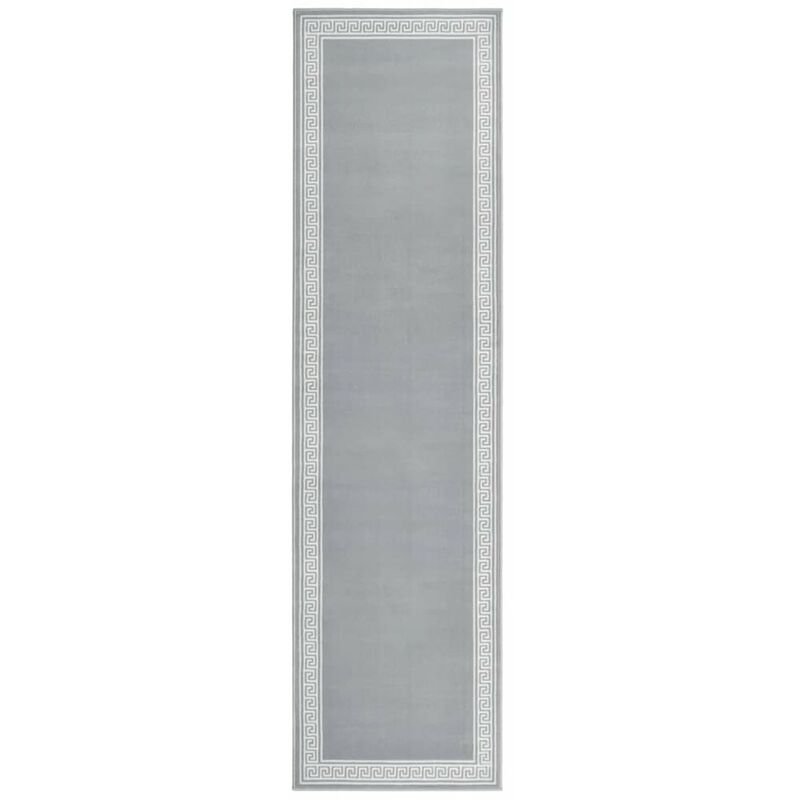 

Alfombra de pasillo BCF gris con estampado 60x250 cm