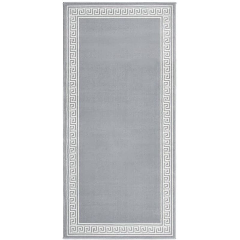 

Alfombra de pasillo BCF gris con estampado 80x150 cm