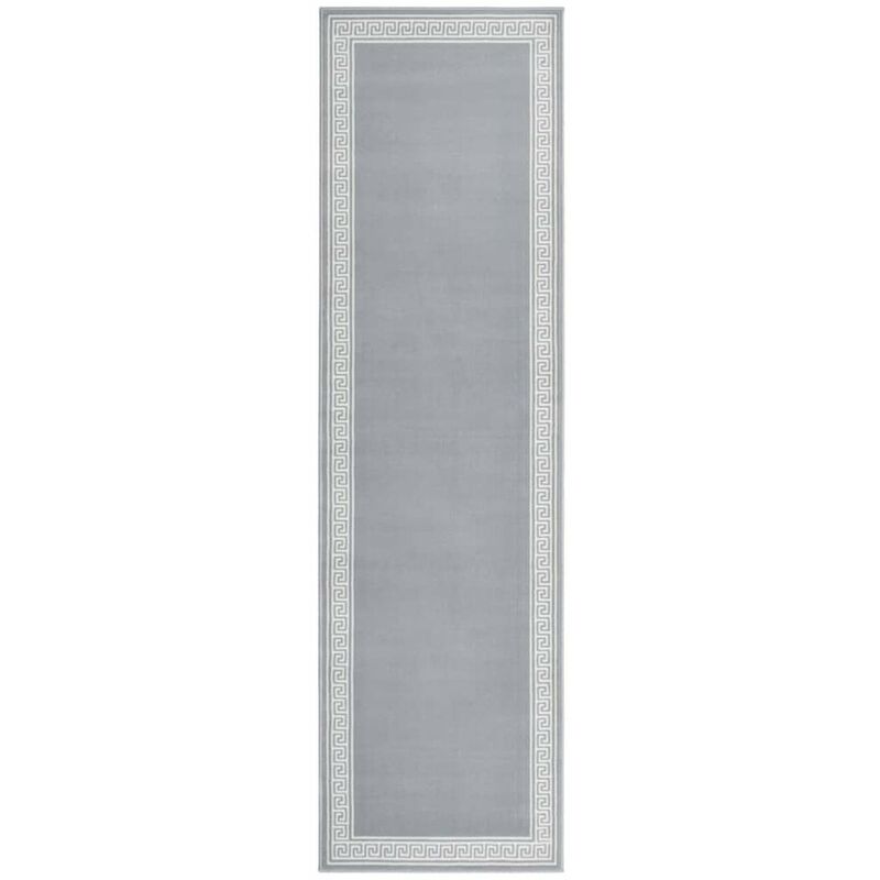 

Alfombra de pasillo BCF gris con estampado 80x300 cm