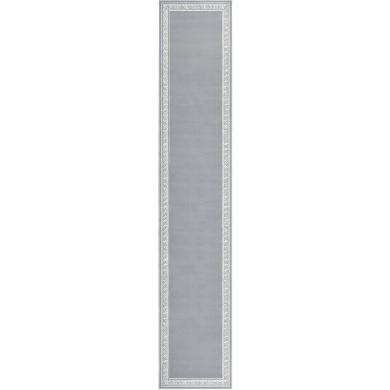 

Alfombra de pasillo BCF gris con motivo 60x350 cm