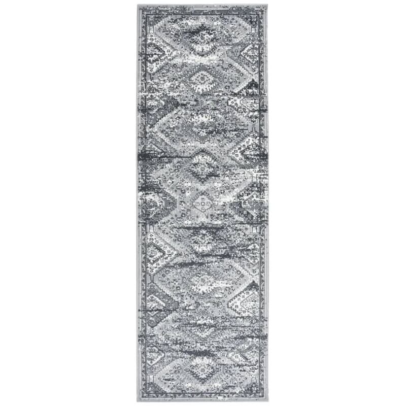 

Alfombra de pasillo BCF gris oriental 100x300 cm