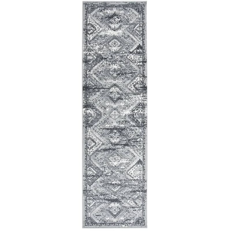 

Alfombra de pasillo BCF gris oriental 100x350 cm