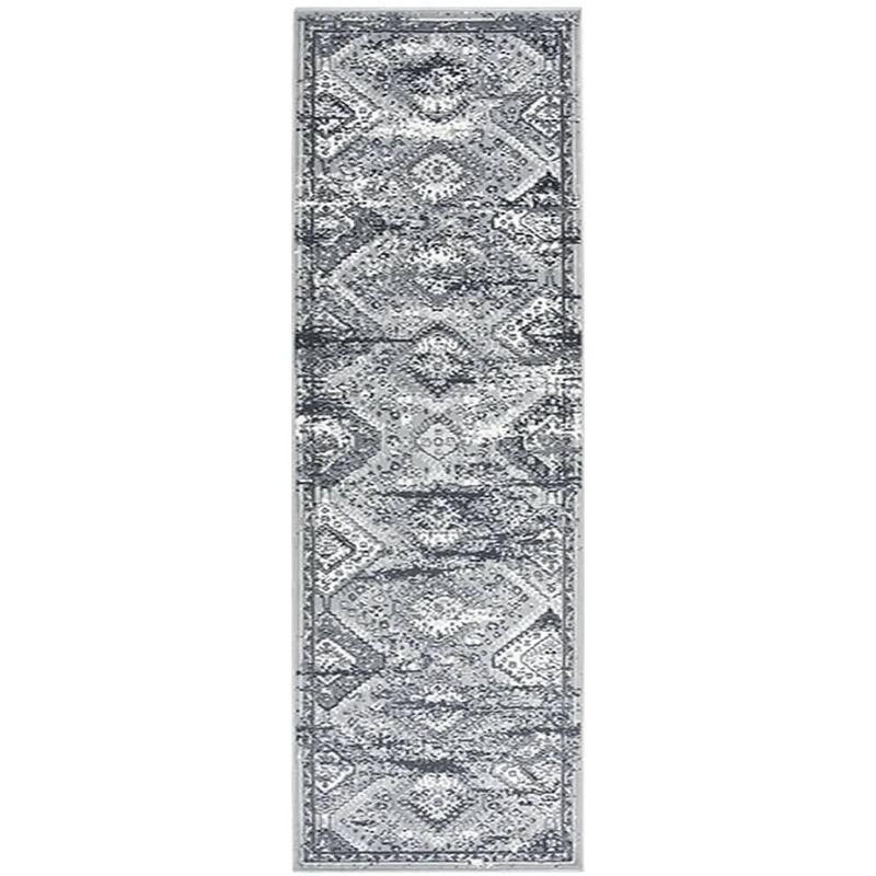 

Alfombra de pasillo BCF gris oriental 60x150 cm