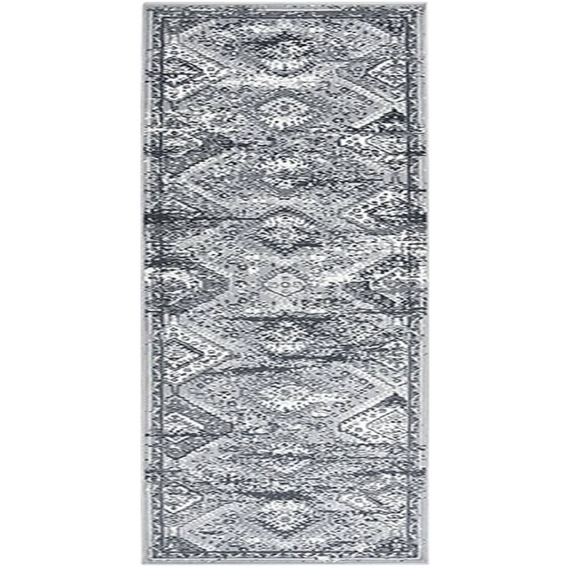 

Alfombra de pasillo BCF gris oriental 80x150 cm