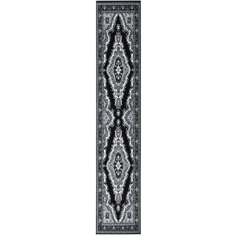 

Alfombra de pasillo BCF negro 60x500 cm