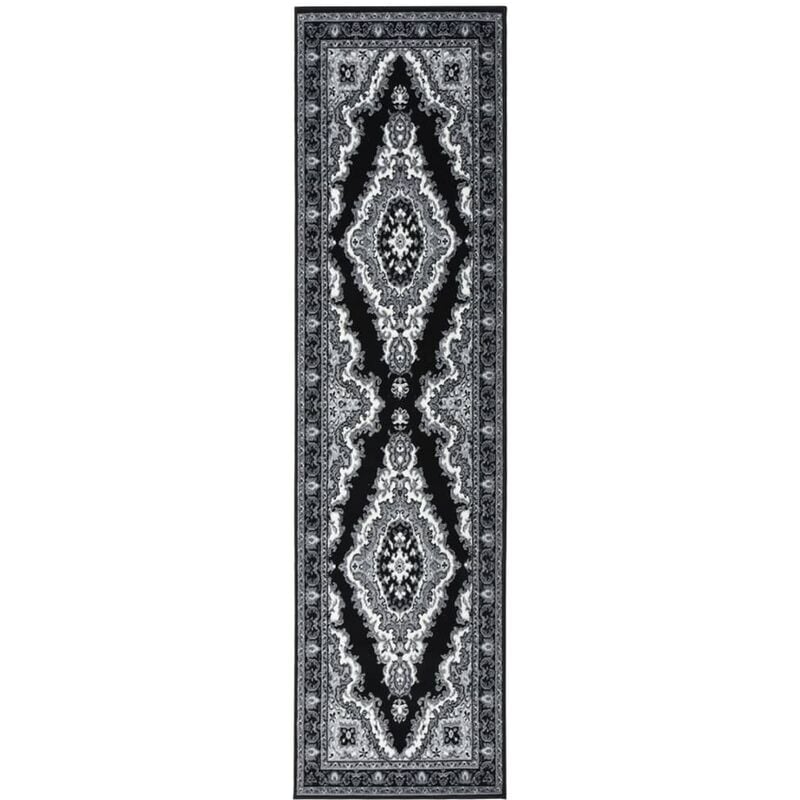 

Alfombra de pasillo BCF negro 80x350 cm