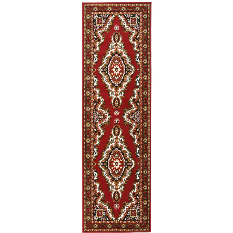 

Alfombra de pasillo BCF rojo oriental 60x250 cm
